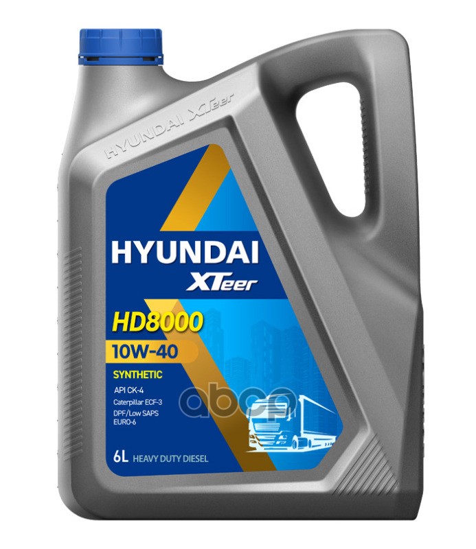 Масло моторное HYUNDAI XTeer HD Ultra 10W40, 6 л Hyundai Xteer 1061004